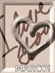 I Love You Marco Heart GIF - I Love You Marco Heart Glittery GIFs