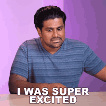 I Was Super Excited Ashwin Ganesh GIF - I Was Super Excited Ashwin Ganesh C4etech GIFs