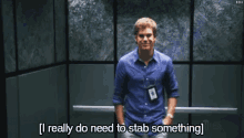 Dexter Stab GIF - Dexter Stab Mad GIFs