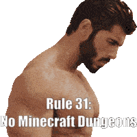 Rule31 Minecraft Dungeons Sticker - Rule31 Minecraft Dungeons Stickers