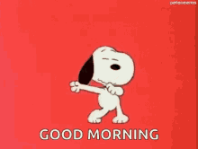 Good Morning Snoopy GIF - Good Morning Snoopy Peanuts GIFs