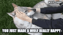 Happy Wolf Wolfgame GIF - Happy Wolf Wolfgame Nftech GIFs