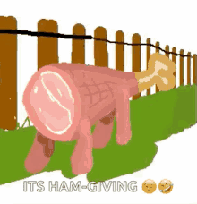 Ham Jambon GIF - Ham Jambon Its Hamgiving GIFs