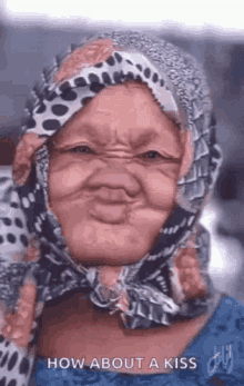 Hungarian Grandmother Kiss GIF - Hungarian Grandmother Kiss Grandma GIFs