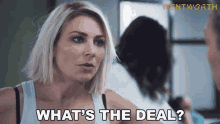 Whats The Deal Allie Novak GIF - Whats The Deal Allie Novak Kate Jenkinson GIFs