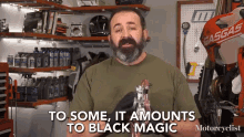 To Some It Amounts To Black Magic Difficult GIF - To Some It Amounts To Black Magic Difficult Motorcycle Parts GIFs