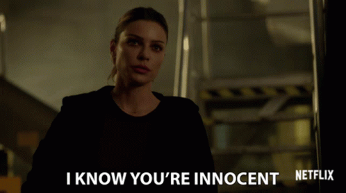 I Know Youre Innocent Not Your Fault Gif I Know Youre Innocent Not Your Fault Not Guilty Discover Share Gifs