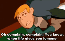 kimpossible complain life lemons