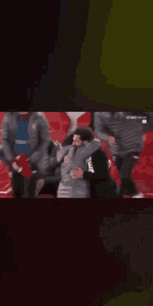 Salah Liverpool GIF - Salah Liverpool Hug GIFs