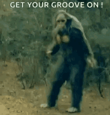 Happy Friday Dance GIF - Happy Friday Dance Bigfoot GIFs