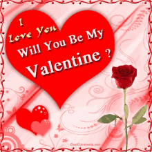 I Love You Will You Be My Valentine GIF - I Love You Will You Be My Valentine Ily GIFs
