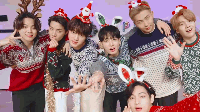 Bts Navidad GIF - Bts Navidad Mantequilla GIFs