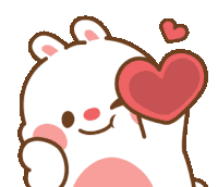 Cute Love Sticker - Cute Love Heart Stickers