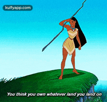 You Think You Own Whatever Land You Land On.Gif GIF - You Think You Own Whatever Land You Land On Person Human GIFs