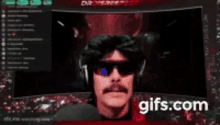 doctor disrespect double glasses