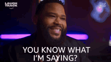 You Know What Im Saying Anthony Anderson GIF - You Know What Im Saying Anthony Anderson Phat Tuesdays GIFs