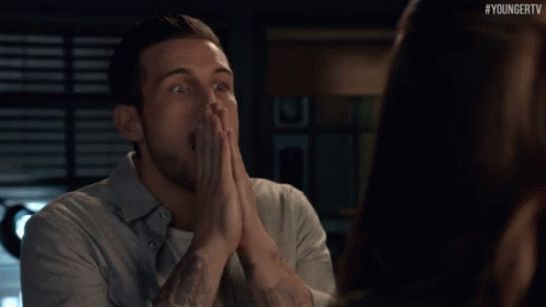 Josh Pray Hands GIF - Younger Tv Younger Tv Land GIFs