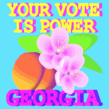Your Vote Is Power Georgia Georgia GIF - Your Vote Is Power Georgia Georgia Ga GIFs