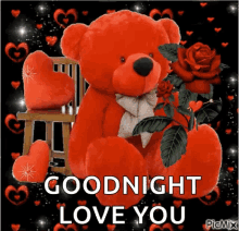 Goodnight Love GIF - Goodnight Love Teddy Bear GIFs