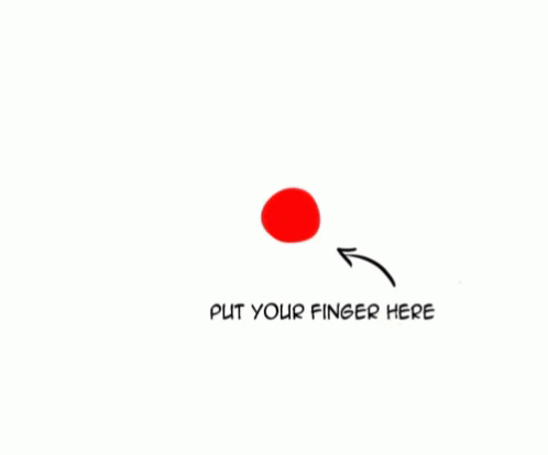 Put Your Finger Here Red Dot GIF - Put Your Finger Here Red Dot - Discover  &amp; Share GIFs