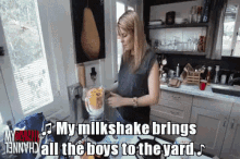 All The Boys GIF - Milk Shake Brings The Boys To The Yard Milk Shake Shake GIFs
