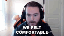 we felt comfortable adam friberg friberg dignitas comfortable we felt comfortable adam friberg friberg dignitas comfortable