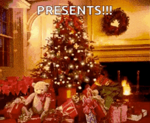 Christmas Presents Christmas Tree GIF - Christmas Presents Christmas Tree Merry Chirstmas GIFs