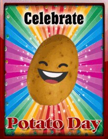 Potato Day Celebrate Potato Day GIF - Potato Day Celebrate Potato Day National Potato Day GIFs