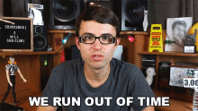 We Run Out Of Time Steve Terreberry GIF - We Run Out Of Time Steve Terreberry No More Time GIFs