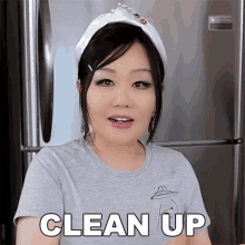 Clean Up Emily Kim GIF - Clean Up Emily Kim Maangchi GIFs