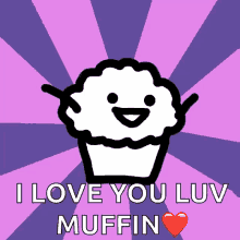 Muffin Time Eat Me GIF - Muffin Time Eat Me I Love You GIFs