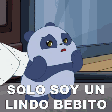 Solo Soy Un Lindo Bebito Panda GIF - Solo Soy Un Lindo Bebito Panda We Baby Bear GIFs
