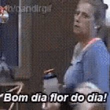 Bom Dia Flor Do Dia GIF - Bom Dia Flor Do Dia Raiva - Discover & Share GIFs