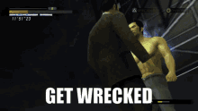 Get Wrecked Yakuza GIF - Get Wrecked Yakuza Kiryu Gaming GIFs
