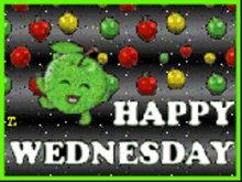 Happy Wednesday Apple GIF - Happy Wednesday Apple Fruits GIFs