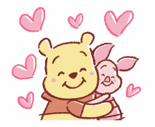 pooh hug