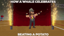 humble winner humble dance whales beating potatoes