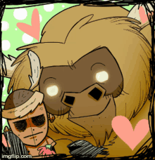 beefalo buffalo hearts eyebrows robot beefalo buffalo hearts eyebrows robot