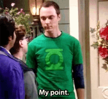 Sheldon Point GIF - Sheldon Point Exactly GIFs