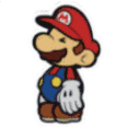 Paper Mario Dead Sticker - Paper Mario Mario Dead Stickers
