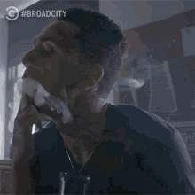 smoke smoking exhibition tricks blown away smoke smoking exhibition tricks blown away