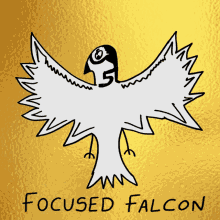 Focused Falcon Veefriends GIF - Focused Falcon Veefriends Eyes On The Prize GIFs