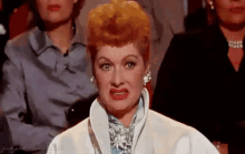 Lucille Ball Grimacing - I Love Lucy GIF - Grimace GIFs