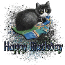 Happy Birthday Cute Cat GIF - Happy Birthday Birthday Cute Cat GIFs