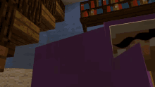 minecraft purple sheep video game