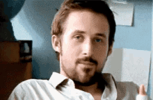 Ryan Gosling Smirk And Wink GIF - Ryan Gosling Smile Smirk GIFs