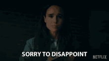 Sorry To Disappoint Vanya Hargreeves GIF - Sorry To Disappoint Vanya Hargreeves Ellen Page GIFs