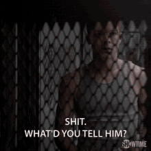 shit whatd you tell him what what did you tell him ian gallagher