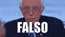 Falso Mentira Dedito Bernie Sanders GIF - Bernie Sanders Fake President GIFs