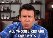 All Those Likes Are Fake Bots Fake Likes GIF - All Those Likes Are Fake Bots Fake Likes Upset GIFs